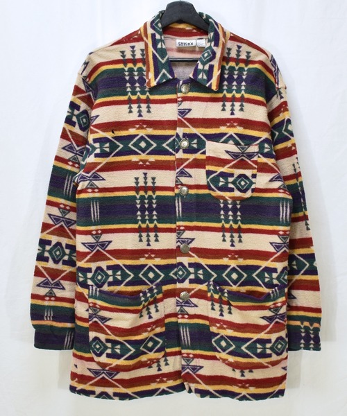 VINTAGE(ヴィンテージ)の「【ヴィンテージ古着】90's CHICO'S DESIGN ネイティブ柄 フリースジャケット(その他アウター・メンズ・マルチ・1)」の17枚目の写真
