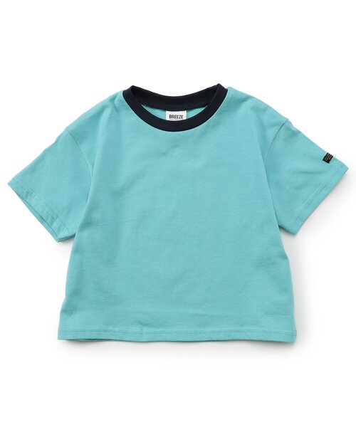 BREEZE(ブリーズ)の「【WEB限定】ボーダー&無地ベーシック半袖Tシャツ(Tシャツ/カットソー・キッズ・ベージュ/チャコール/その他11/イエロー/グリーン/ピンク/ワインレッド/その他13/ブラック/サックスブルー/オフホワイト/ターコイズブルー/その他12・90/100/110/120/130/140/150/160)」の16枚目の写真