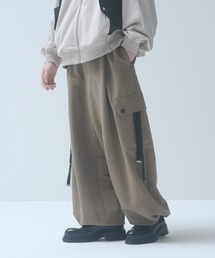 DOOPZ | Parachute Wide Cargo Pants - パラシュートワイドカーゴパンツ(カーゴパンツ)