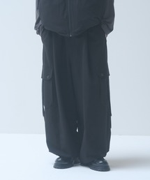 DOOPZ | Parachute Wide Cargo Pants - パラシュートワイドカーゴパンツ(カーゴパンツ)