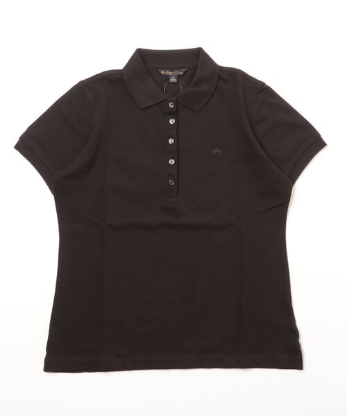 BROOKS BROTHERS(ブルックスブラザーズ)の「GF スーピマコットン ストレッチピケ ポロシャツ(ポロシャツ・レディース・ブラック/ライトブルー/ホワイト/ネイビー・SMALL/X-SMALL/MEDIUM/LARGE)」の15枚目の写真