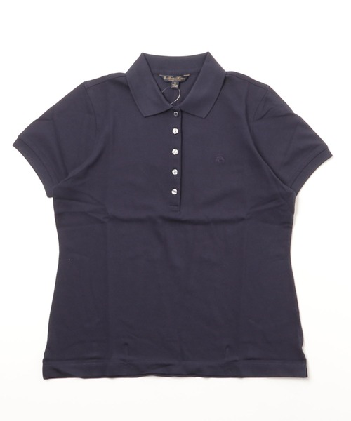 BROOKS BROTHERS(ブルックスブラザーズ)の「GF スーピマコットン ストレッチピケ ポロシャツ(ポロシャツ・レディース・ブラック/ライトブルー/ホワイト/ネイビー・SMALL/X-SMALL/MEDIUM/LARGE)」の17枚目の写真