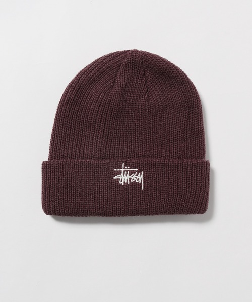 STUSSY(ステューシー)の「STUSSY/ステューシー Basic Cuff Beanie ビーニー ニットキャップ(ニットキャップ/ビーニー・メンズ・ブラック/パープル/グリーン/ブラウン/イエロー/ブルー/サンドベージュ/グレー/バーガンディー/ロイヤルブルー/ライトイエロー/ライトグレー・FREE)」の12枚目の写真