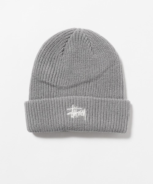 STUSSY(ステューシー)の「STUSSY/ステューシー Basic Cuff Beanie ビーニー ニットキャップ(ニットキャップ/ビーニー・メンズ・ブラック/パープル/グリーン/ブラウン/イエロー/ブルー/サンドベージュ/グレー/バーガンディー/ロイヤルブルー/ライトイエロー/ライトグレー・FREE)」の4枚目の写真