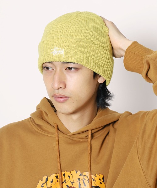 STUSSY(ステューシー)の「STUSSY/ステューシー Basic Cuff Beanie ビーニー ニットキャップ(ニットキャップ/ビーニー・メンズ・ブラック/パープル/グリーン/ブラウン/イエロー/ブルー/サンドベージュ/グレー/バーガンディー/ロイヤルブルー/ライトイエロー/ライトグレー・FREE)」の11枚目の写真
