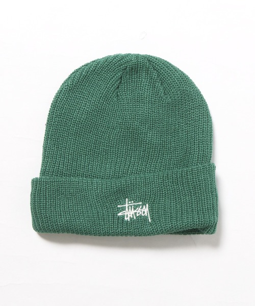 STUSSY(ステューシー)の「STUSSY/ステューシー Basic Cuff Beanie ビーニー ニットキャップ(ニットキャップ/ビーニー・メンズ・ブラック/パープル/グリーン/ブラウン/イエロー/ブルー/サンドベージュ/グレー/バーガンディー/ロイヤルブルー/ライトイエロー/ライトグレー・FREE)」の7枚目の写真