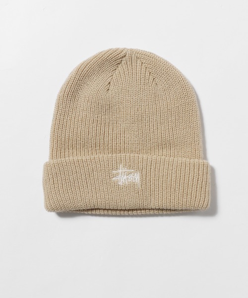 STUSSY(ステューシー)の「STUSSY/ステューシー Basic Cuff Beanie ビーニー ニットキャップ(ニットキャップ/ビーニー・メンズ・ブラック/パープル/グリーン/ブラウン/イエロー/ブルー/サンドベージュ/グレー/バーガンディー/ロイヤルブルー/ライトイエロー/ライトグレー・FREE)」の6枚目の写真