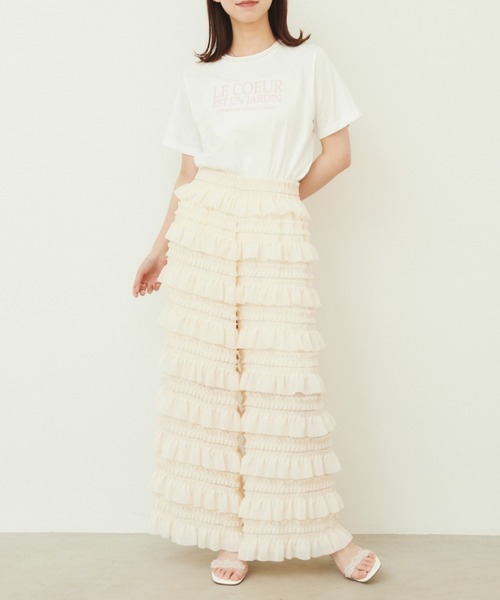 paravion(パラビオン)の「frill pants(その他パンツ・レディース・アイボリー/ブラック・FREE)」の18枚目の写真