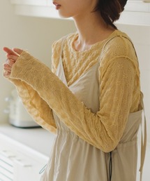 【WEB限定カラーあり】フラワージャガードプルオーバー