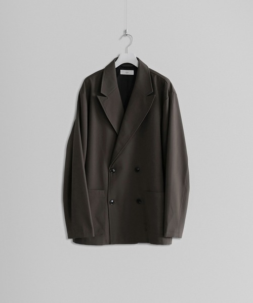 loose basic double tailored jacket (セットアップ対応) / ルーズベーシックダブルテーラードジャケットの1枚目の写真