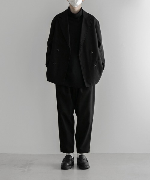 loose basic double tailored jacket (セットアップ対応) / ルーズベーシックダブルテーラードジャケットの3枚目の写真