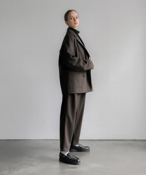 loose basic double tailored jacket (セットアップ対応) / ルーズベーシックダブルテーラードジャケットの15枚目の写真