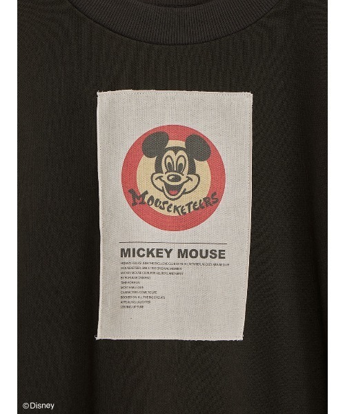 Ameri(アメリ)の「Disney MICKEY TAG SWEAT TOP(スウェット・レディース・スミクロ/アイボリー・FREE)」の17枚目の写真