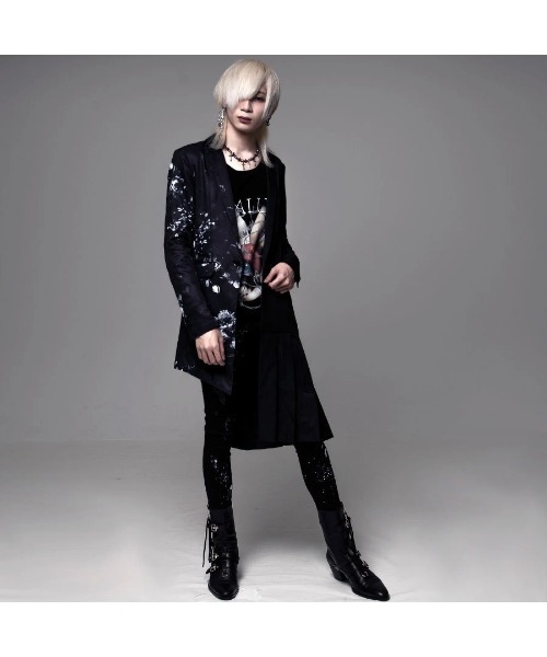 CIVARIZE(シヴァーライズ)の「『CIVARIZE』アシンメトリープリーツロングテーラードジャケット(テーラードジャケット・メンズ・A/B・M/L)」の5枚目の写真