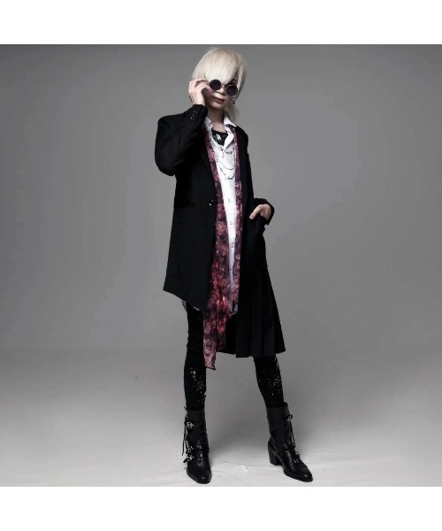 CIVARIZE(シヴァーライズ)の「『CIVARIZE』アシンメトリープリーツロングテーラードジャケット(テーラードジャケット・メンズ・A/B・M/L)」の18枚目の写真