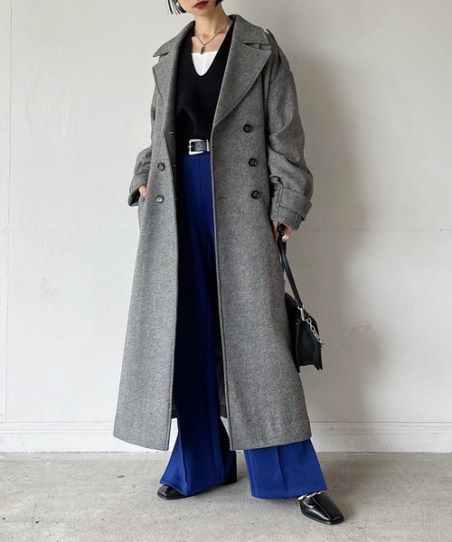 PAGEBOY(ページボーイ)の「ウィンタートレンチコート(その他アウター・レディース・ブラック/ブラック系その他/ブラウン系その他・SMALL/MEDIUM)」の2枚目の写真