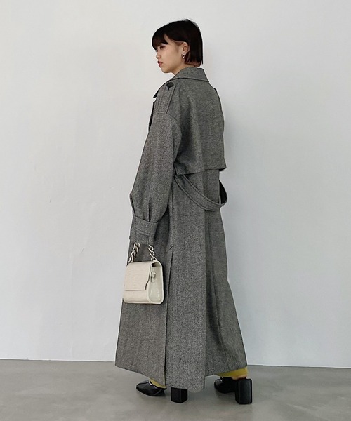 PAGEBOY(ページボーイ)の「ウィンタートレンチコート(その他アウター・レディース・ブラック/ブラック系その他/ブラウン系その他・SMALL/MEDIUM)」の13枚目の写真
