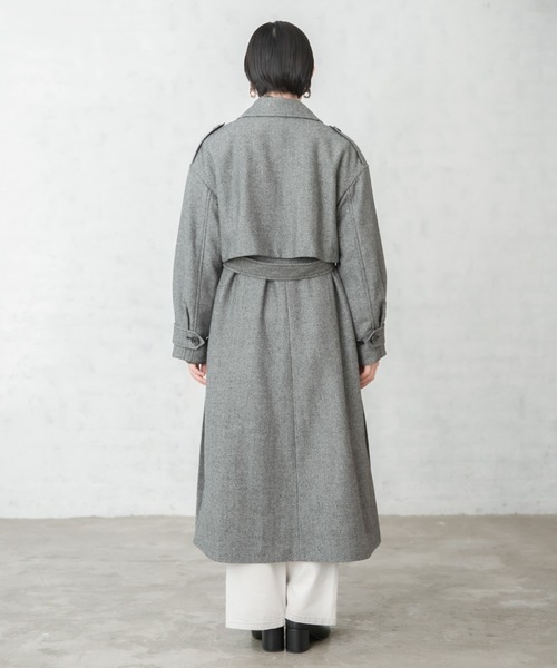 PAGEBOY(ページボーイ)の「ウィンタートレンチコート(その他アウター・レディース・ブラック/ブラック系その他/ブラウン系その他・SMALL/MEDIUM)」の22枚目の写真