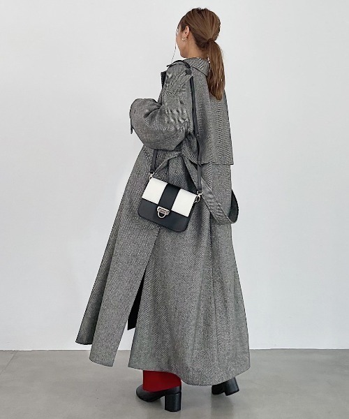 PAGEBOY(ページボーイ)の「ウィンタートレンチコート(その他アウター・レディース・ブラック/ブラック系その他/ブラウン系その他・SMALL/MEDIUM)」の9枚目の写真