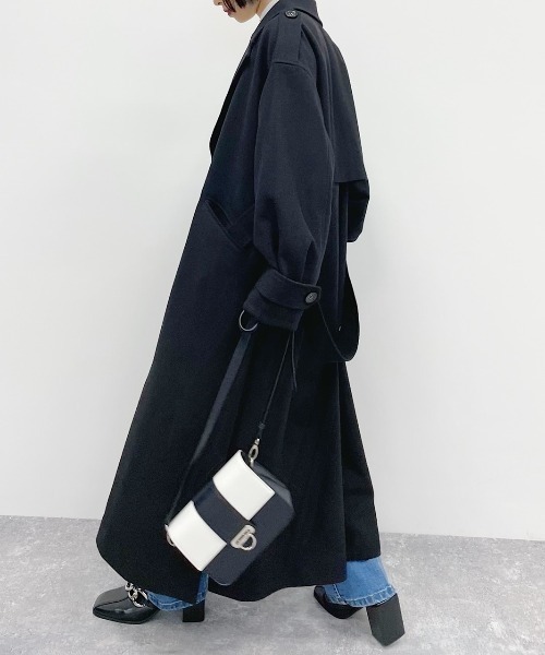 PAGEBOY(ページボーイ)の「ウィンタートレンチコート(その他アウター・レディース・ブラック/ブラック系その他/ブラウン系その他・SMALL/MEDIUM)」の6枚目の写真