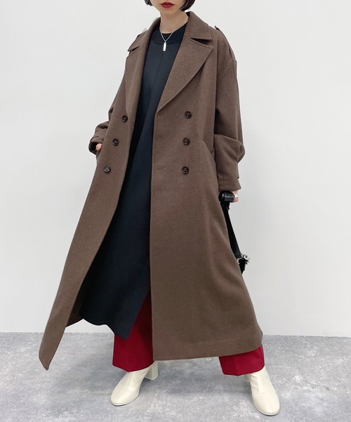 PAGEBOY(ページボーイ)の「ウィンタートレンチコート(その他アウター・レディース・ブラック/ブラック系その他/ブラウン系その他・SMALL/MEDIUM)」の19枚目の写真