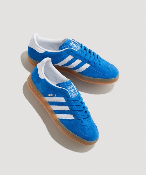 adidas(アディダス)の「ガゼル インドア / Gazelle Indoor / アディダスオリジナルス adidas Originals(スニーカー・メンズ・グリーン/ブルー/レッド/ブラック/クリアブルー/ブルー系その他/ブラック系その他/ブラウン・22.5cm/23.5cm/24.5cm/25.5cm/26.5cm/27.5cm/28.5cm/23.0cm/24.0cm/25.0cm/26.0cm/27.0cm/28.0cm/22.0cm/29.0cm/30.0cm/29.5cm/30.5cm/31cm)」の5枚目の写真