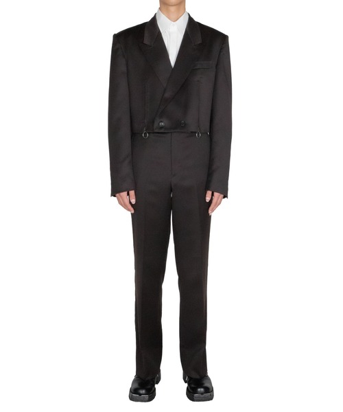 WOOL SATIN SPENCER JACKETの1枚目の写真