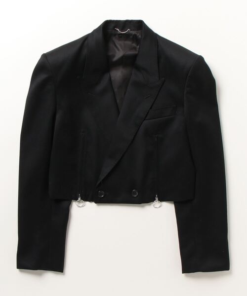 WOOL SATIN SPENCER JACKETの6枚目の写真