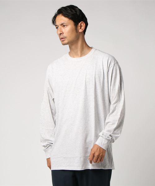 FRUIT OF THE LOOM(フルーツオブザルーム)の「#FRUIT OF THE LOOM/フルーツオブザルーム 5oz ロングスリーブTEE(Tシャツ/カットソー・メンズ・パープル/ネイビー/レッド/カーキ/オレンジ/グリーン/ライトピンク/ワイン/ライトブルー/イエロー/グレー/チャコールグレー/ホワイト/ブラック・MEDIUM/LARGE/SMALL)」の21枚目の写真