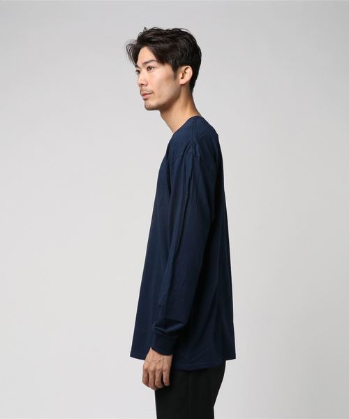 FRUIT OF THE LOOM(フルーツオブザルーム)の「#FRUIT OF THE LOOM/フルーツオブザルーム 5oz ロングスリーブTEE(Tシャツ/カットソー・メンズ・パープル/ネイビー/レッド/カーキ/オレンジ/グリーン/ライトピンク/ワイン/ライトブルー/イエロー/グレー/チャコールグレー/ホワイト/ブラック・MEDIUM/LARGE/SMALL)」の15枚目の写真
