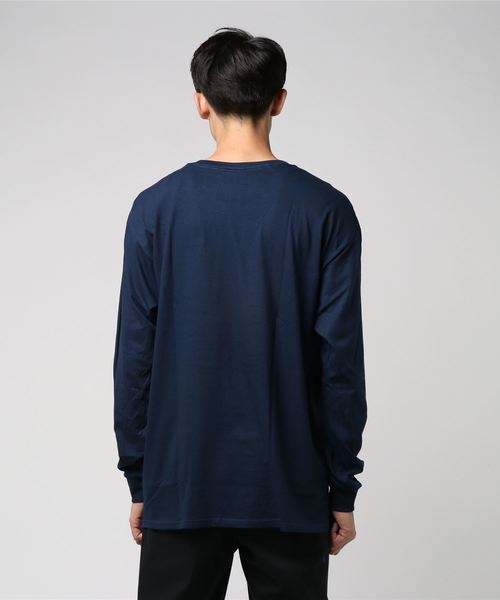 FRUIT OF THE LOOM(フルーツオブザルーム)の「#FRUIT OF THE LOOM/フルーツオブザルーム 5oz ロングスリーブTEE(Tシャツ/カットソー・メンズ・パープル/ネイビー/レッド/カーキ/オレンジ/グリーン/ライトピンク/ワイン/ライトブルー/イエロー/グレー/チャコールグレー/ホワイト/ブラック・MEDIUM/LARGE/SMALL)」の16枚目の写真
