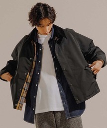 【BARBOUR/バブアー別注】TRANSPORT リバーシブルブルゾン/ブルガリア生産/ロイヤルワラント/UNISEX