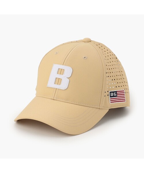 BRIEFING(ブリーフィング)の「【BRIEFING GOLF/ブリーフィングゴルフ】MEN’S PUNCHING MESH INITIAL CAP(キャップ・メンズ・ホワイト/ブラック/ネイビー/ベージュ・FREE)」の4枚目の写真