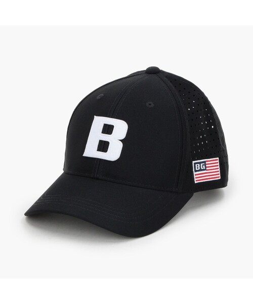 BRIEFING(ブリーフィング)の「【BRIEFING GOLF/ブリーフィングゴルフ】MEN’S PUNCHING MESH INITIAL CAP(キャップ・メンズ・ホワイト/ブラック/ネイビー/ベージュ・FREE)」の3枚目の写真