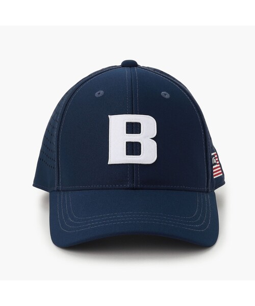 BRIEFING(ブリーフィング)の「【BRIEFING GOLF/ブリーフィングゴルフ】MEN’S PUNCHING MESH INITIAL CAP(キャップ・メンズ・ホワイト/ブラック/ネイビー/ベージュ・FREE)」の8枚目の写真