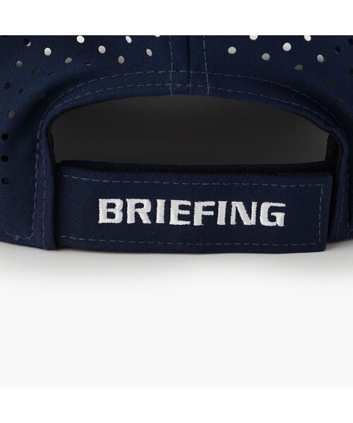 BRIEFING(ブリーフィング)の「【BRIEFING GOLF/ブリーフィングゴルフ】MEN’S PUNCHING MESH INITIAL CAP(キャップ・メンズ・ホワイト/ブラック/ネイビー/ベージュ・FREE)」の10枚目の写真