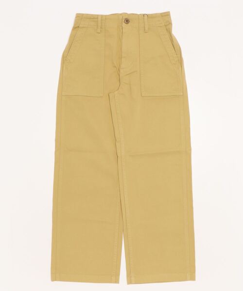 AVIREX(アヴィレックス)の「BAKER SEMI STRAIGHT PANTS/ ベイカーセミストレートパンツ(その他パンツ・レディース・ベージュ/オリーブ系/ブラック・M/S)」の12枚目の写真