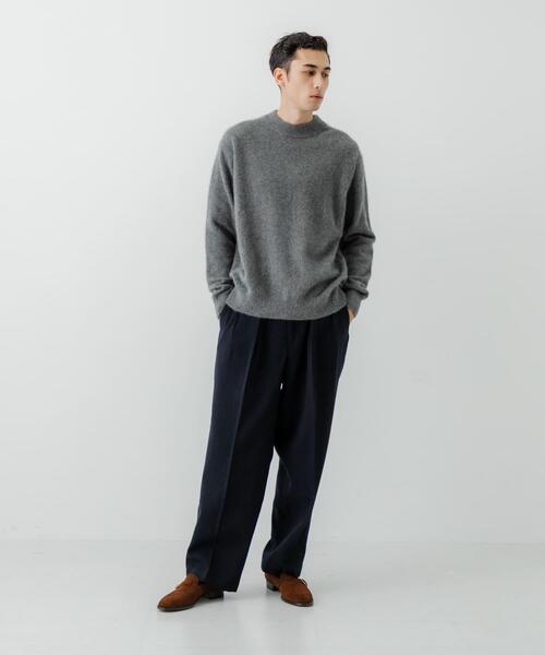 URBAN RESEARCH(アーバンリサーチ)の「new basic DRY WOOL SLACKS PANTS(その他パンツ・メンズ・チェック/ネイビー・LARGE/MEDIUM/X-LARGE)」の21枚目の写真