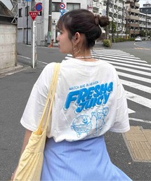 AS KNOW AS plus | 〇ジャンクフード 発泡プリントTシャツ(Tシャツ/カットソー)