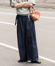 Nanmo. | 【ZOZO TOWN限定】THE LINEN STRAIGHT SLACKS / ザ リネンストレートスラックス(スラックス)