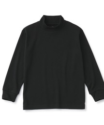 無印良品 | 起毛スムース編みハイネック長袖Tシャツ(キッズ)(Tシャツ/カットソー)