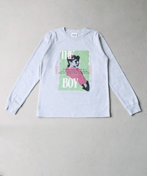 【UNIT CHEST】unique unisex long sleeve T-shirt/ユニークユニセックス ロンT OIF designer eggs コラボ The Boy by renyu iwanoの19枚目の写真