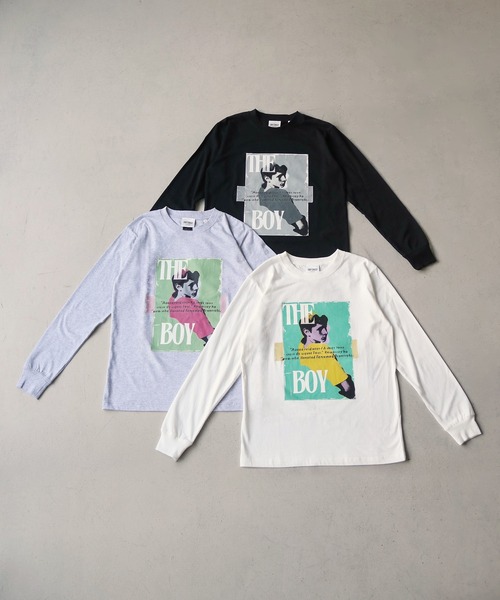 【UNIT CHEST】unique unisex long sleeve T-shirt/ユニークユニセックス ロンT OIF designer eggs コラボ The Boy by renyu iwanoの20枚目の写真