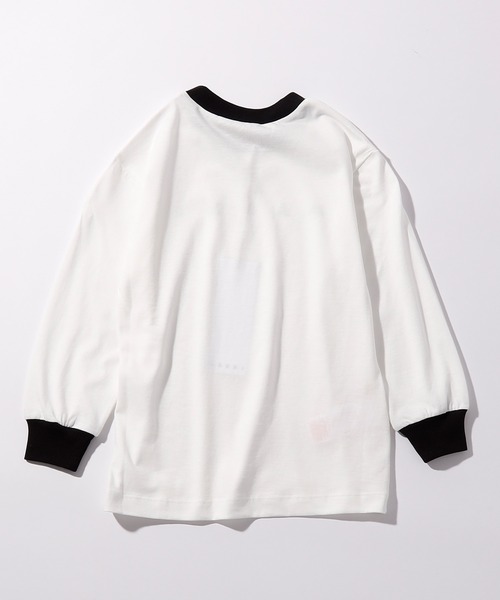 MARNI(マルニ)の「MARNI(マルニ)Kids & Junior ブランドロゴ長袖Tシャツカットソー(Tシャツ/カットソー・キッズ・オフホワイト/ターコイズブルー・10Y/14Y/12Y/8Y/6Y/4Y)」の13枚目の写真