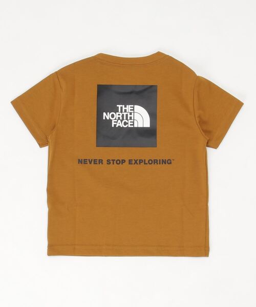 THE NORTH FACE(ザノースフェイス)の「ザ ノース フェイス THE NORTH FACE S/S Square Logo Tee(ショートスリーブスクエアロゴティー)(Tシャツ/カットソー・キッズ・ホワイト/ブラック/ブラウン/ピンク・110cm/100cm/120cm/130cm/140cm/150cm)」の6枚目の写真