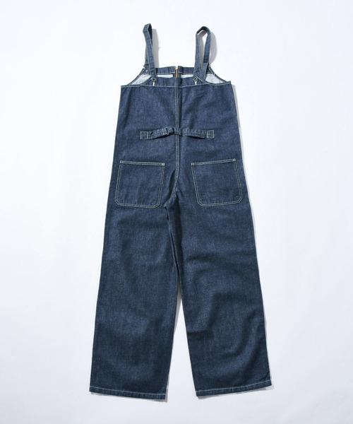 Johnbull(ジョンブル)の「デニムチューブサロペット(サロペット/オーバーオール・レディース・ダークインディゴブルー・SMALL/MEDIUM/LARGE)」の2枚目の写真