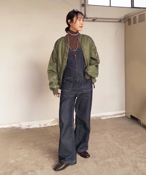 Johnbull(ジョンブル)の「デニムチューブサロペット(サロペット/オーバーオール・レディース・ダークインディゴブルー・SMALL/MEDIUM/LARGE)」の20枚目の写真