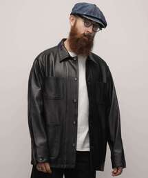 schott | Schott/ショット/LAMB LEATHER COVERALL JACKET/ラムレザー カバーオール ジャケット(ライダースジャケット)