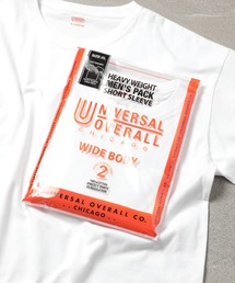 【UNIVERSAL OVERALL】WIDE HEAVY 2PACK TEE ビッグシルエットパックTシャツ UVOP-002