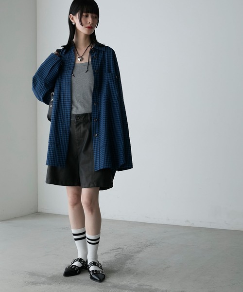 forksy.(フォルクシー)の「【forksy.】ハトメベルトポインテッドトゥパンプス(パンプス・レディース・ブラック/シルバー・LL/L/M/S)」の4枚目の写真